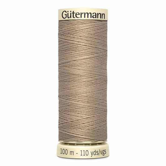 Gütermann Sew-All Thread 100m -  Khaki Col. 507