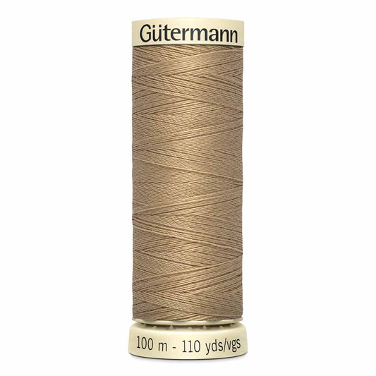 Gütermann Sew-All Thread 100m - Wheat Col. 520 - Riverside Fabrics