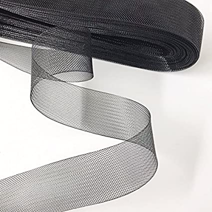 50mm Horsehair braid - Flexible Polyester Crinoline - 2 Inch - By the Yard
