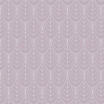 Century Prints - Art Deco - Curtains - Whisper Purple Mauve - Cotton Quilting Fabric