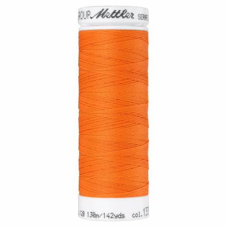 Seraflex - Mettler - Stretch Thread - For Stretchy Seams - 130 Meters - Orange