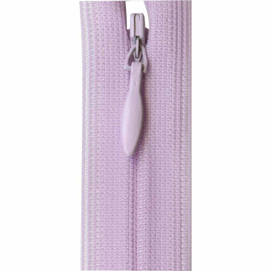 Invisible Closed End Zipper 60cm (24″) - Violet