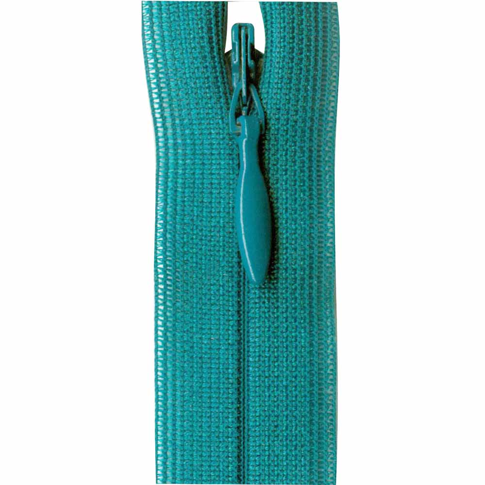 Invisible Closed End Zipper 60cm (24″) - Turquoise