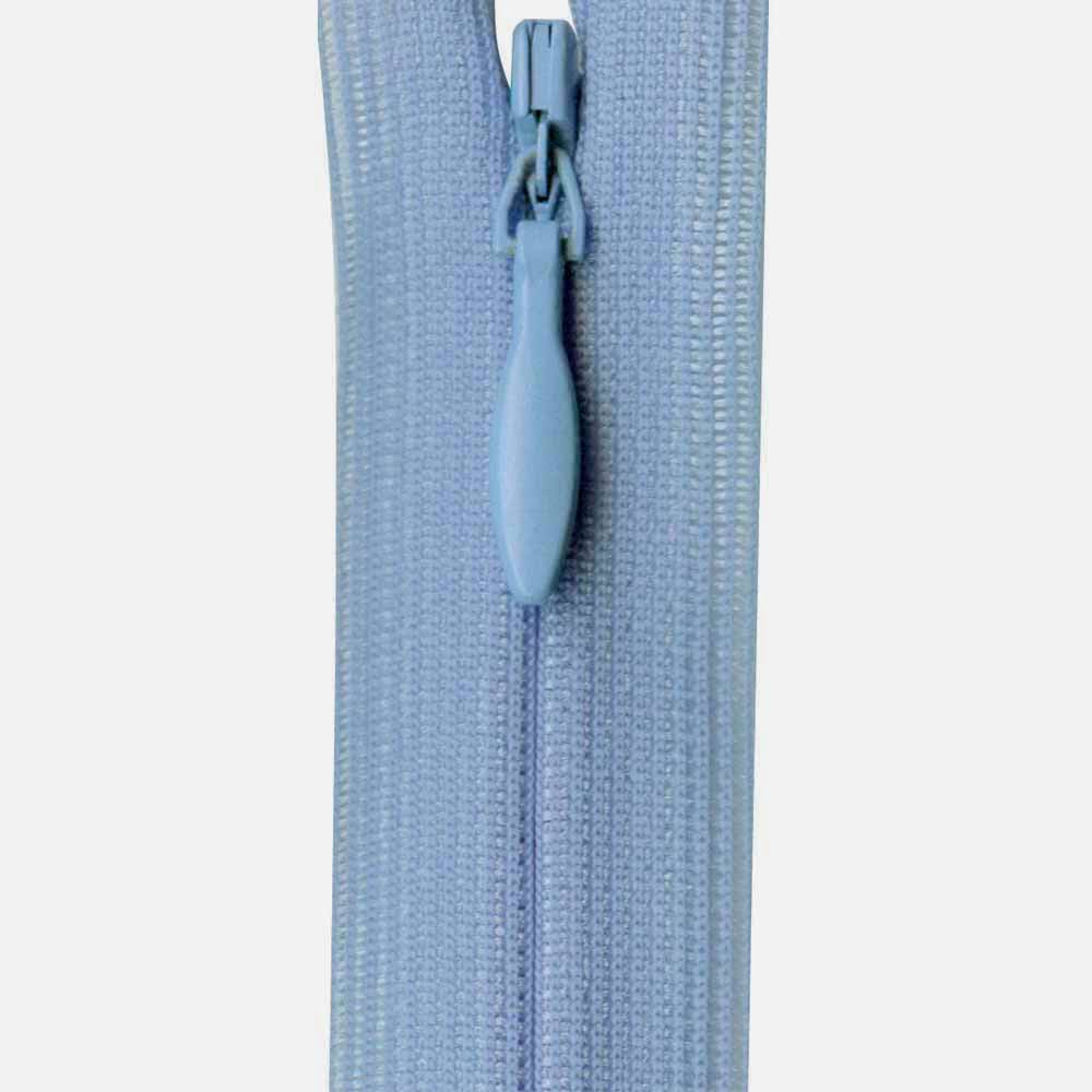 Invisible Closed End Zipper 60cm (24″) - Sky Blue