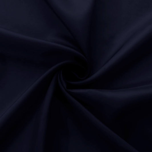 23" Remnant - Navy  Bemberg Lining Cupro Rayon Fabric