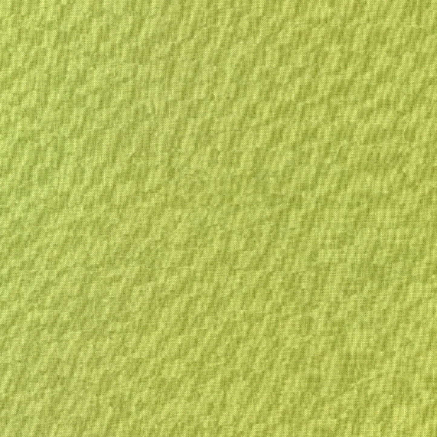 Silky Cotton Solids Japanese Quilting Fabric - Wasabi Green