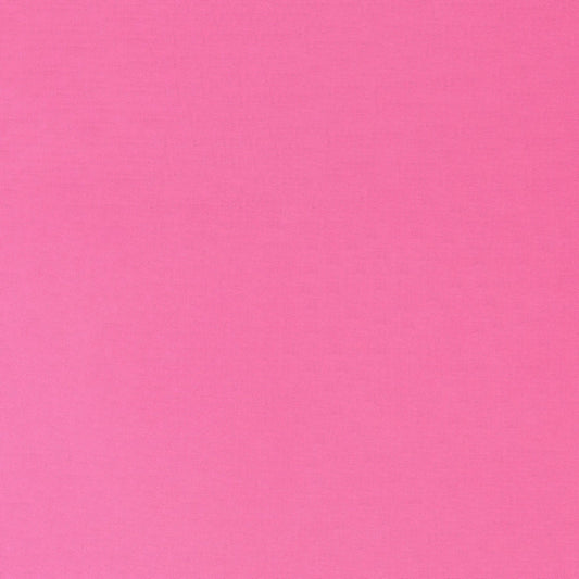 Silky Cotton Solids Japanese Quilting Fabric - Bubblegum