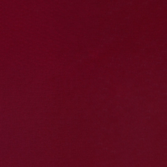 Silky Cotton Solids Japanese Quilting Fabric - Garnet