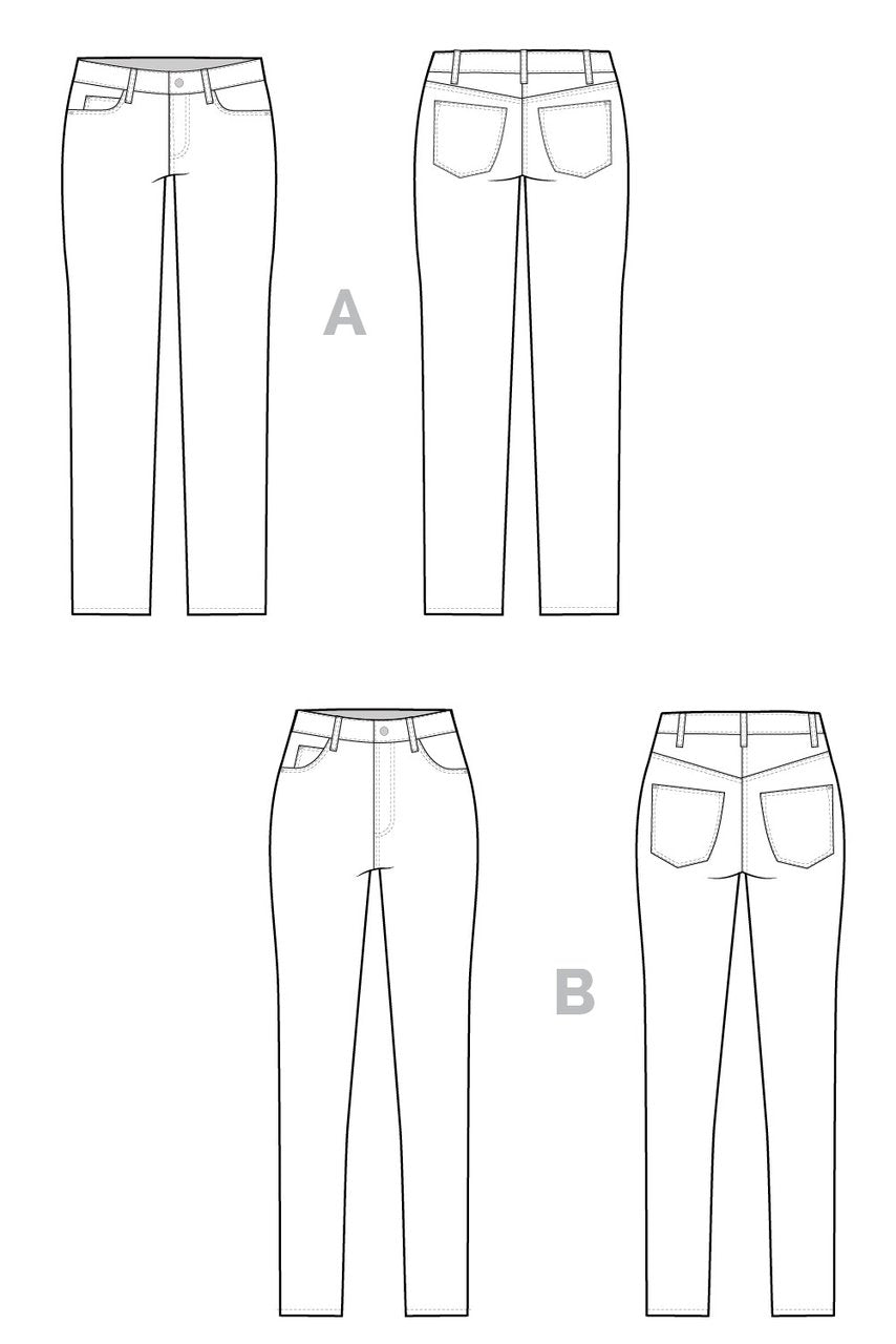 Sasha Trousers Pattern by Closet Core, Paper Pattern -  Canada