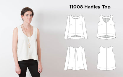 The Hadley Top Pattern - 0 - 18 - Grainline Studio