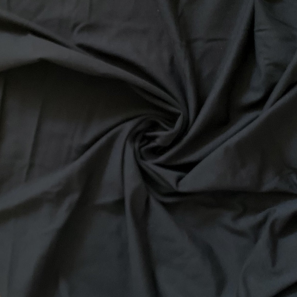 Black 100% Cotton Jersey - 1/2 Yard - Riverside Fabrics