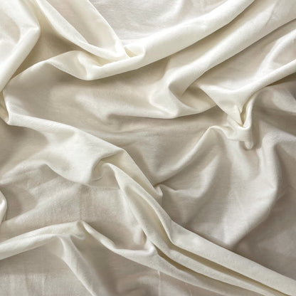 Hemp Organic Cotton Spandex Jersey - Ivory – Riverside Fabrics