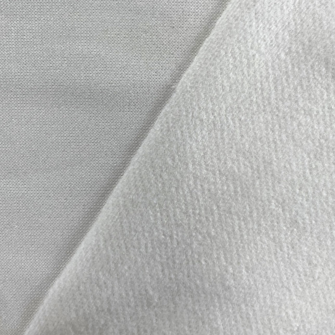White MicroFleece Fabric Wholesale