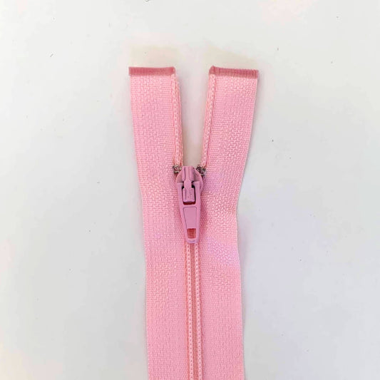 Lightweight Open Ended Separating Zipper 60cm (24″) No. 3 - Pink