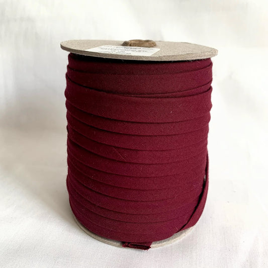 Extra Wide Double Fold Bias Tape 13mm (1/2") - Burgundy