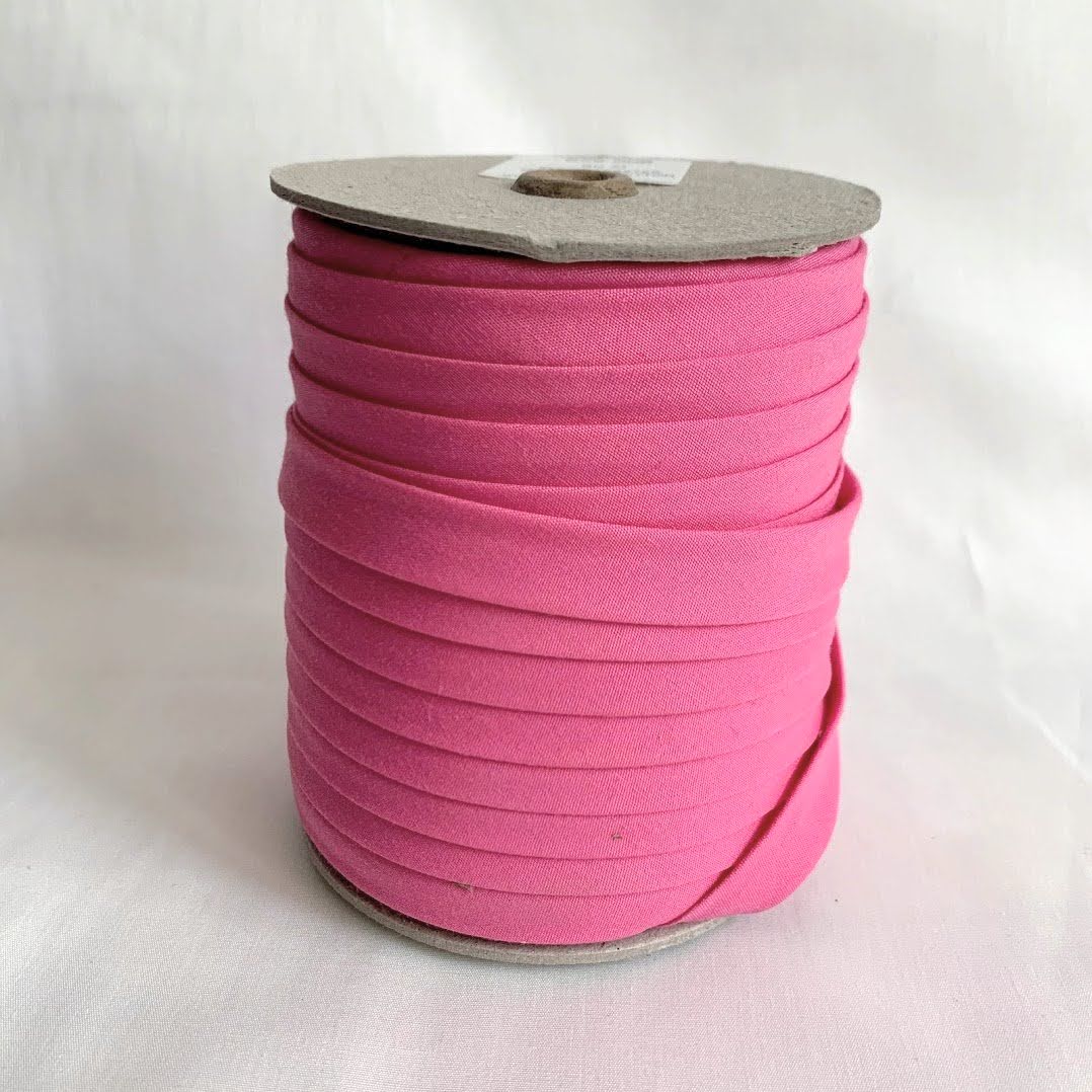 Extra Wide Double Fold Bias Tape 13mm (1/2") - Strawberry Pink