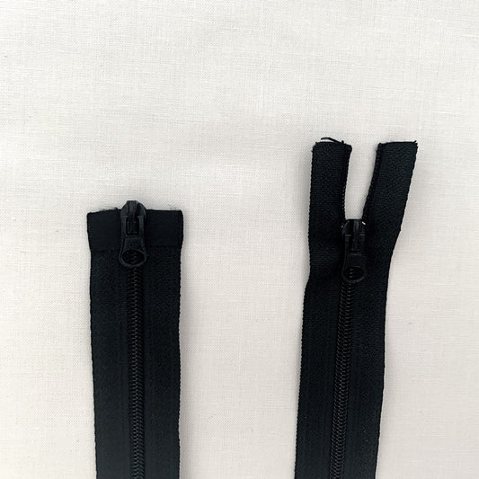 Two Way Separating Zipper - Lightweight Nylon Coil 55cm (22″) - Navy