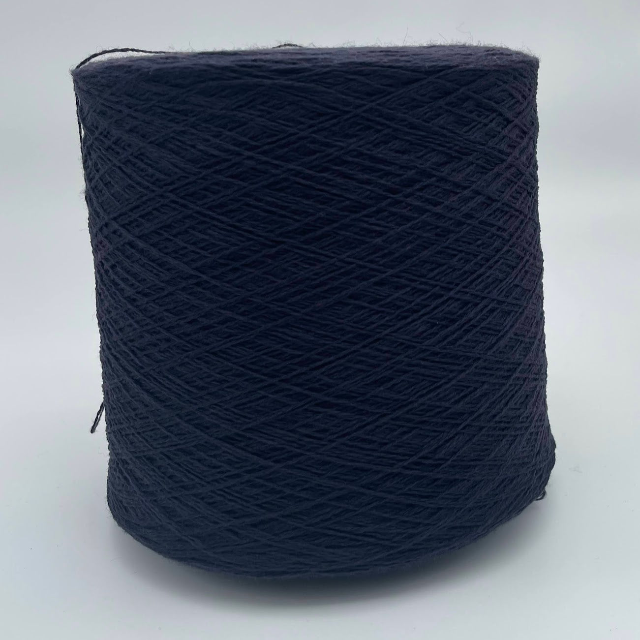 100% Cashmere Yarn - Deadstock Yarn - Made in Italy -  Navy - Lace Weight  - 100g