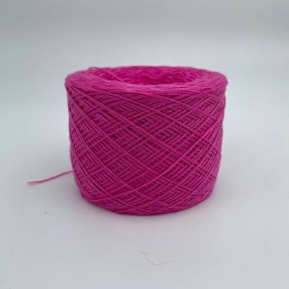 100% Cashmere Yarn - Deadstock Yarn - Made in Italy -  Bright Pink - Lace Weight