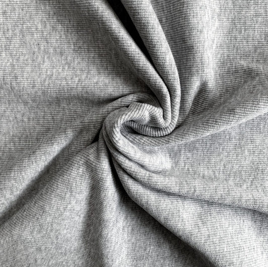 Rib Knit Cuff Waistband 2x2 Ribbing Fabric, High End Quality. Medium  Weight, Cotton Lycra Elastic Stretch Cuffing Material. 94cms Wide British  Made