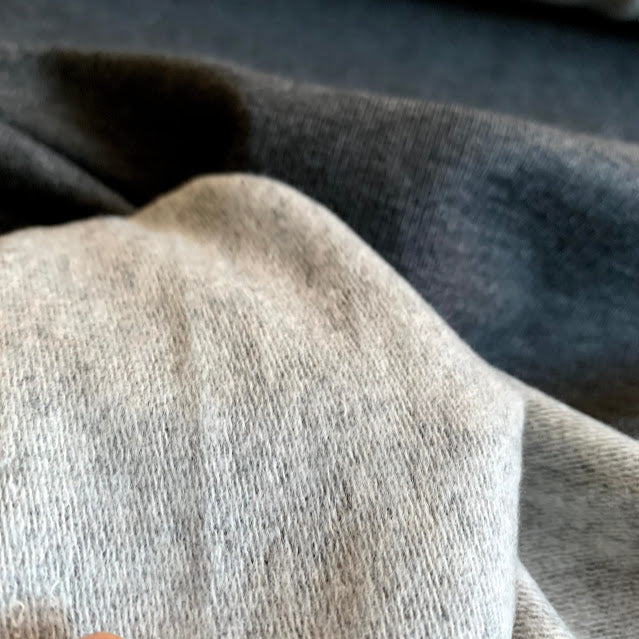 Sweatshirt Fleece - Light Heather Grey