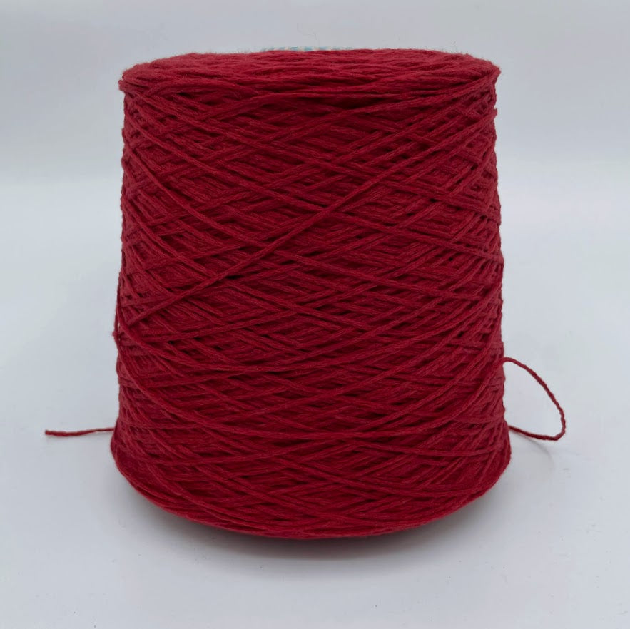 Cariaggi Piuma - 100% Cashmere Yarn - Made in Italy - Scarlet - Sport Weight