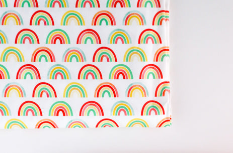 Rainbows - Bright - Ann Kelle - Digital Print - Cotton Fabric