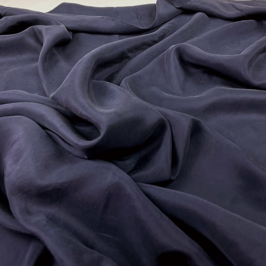 Navy 2024 crepe fabric