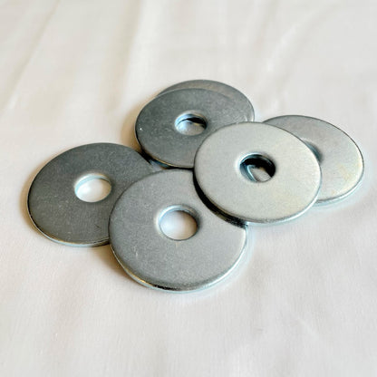 Extra Thick 2 inch Pattern Weight / Metal Washer - 5 Pack