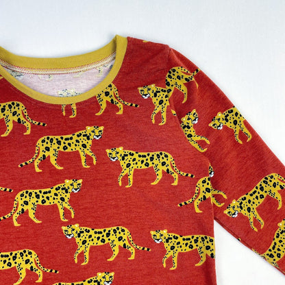 Leonard - Terra  Leopard - GOTS Certified Organic Cotton Jersey Knit