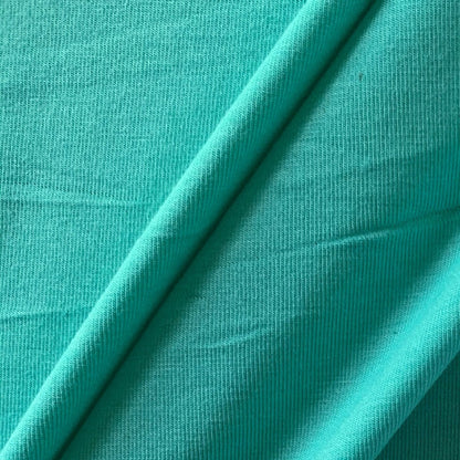 Bamboo/Cotton Stretch Jersey - Light Teal