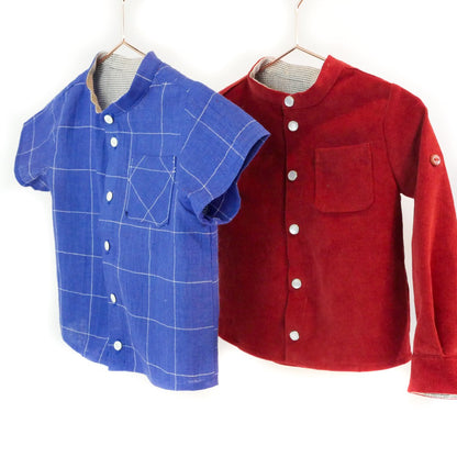 Ikatee - PARIS Kids Shirt - 3/12Y - Paper Sewing Pattern