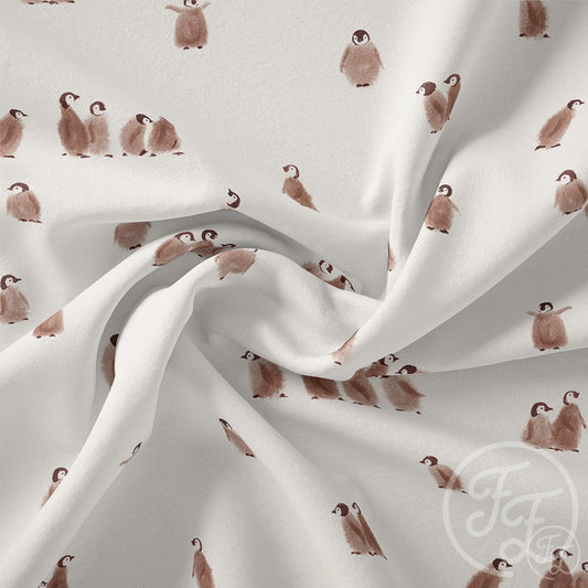 Penguins - Cotton Jersey Knit
