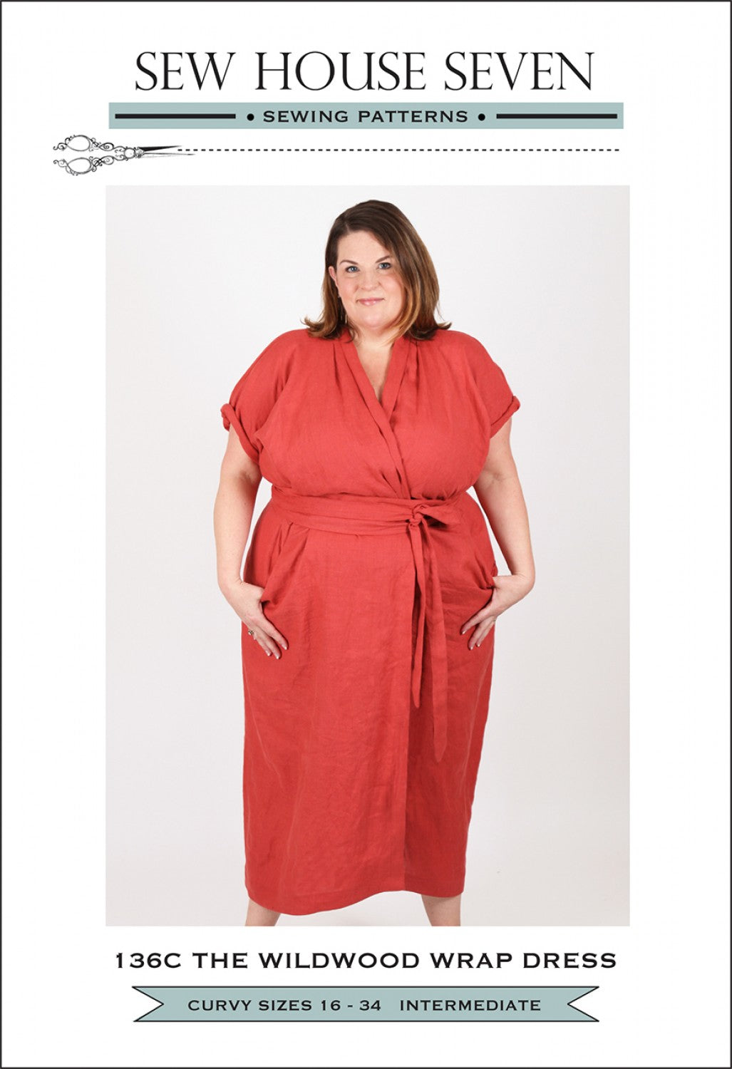 Plus size deals wrap dress