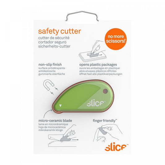Slice Safety Cutter - Plastic and Ceramic packaging cutter