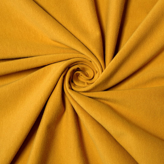 Bamboo/Cotton Stretch Jersey Knit Fabric - Heathered Almond - Natural –  Riverside Fabrics