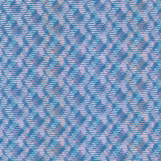 Wilshire - Diamonds - Periwinkle - Wishwell - Digital Print - Cotton Fabric
