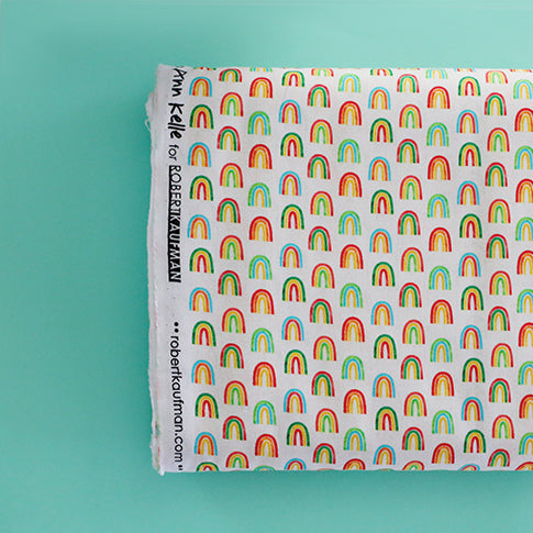 Rainbows - Chili Smiles - Ann Kelle - Digital Print - Cotton Fabric