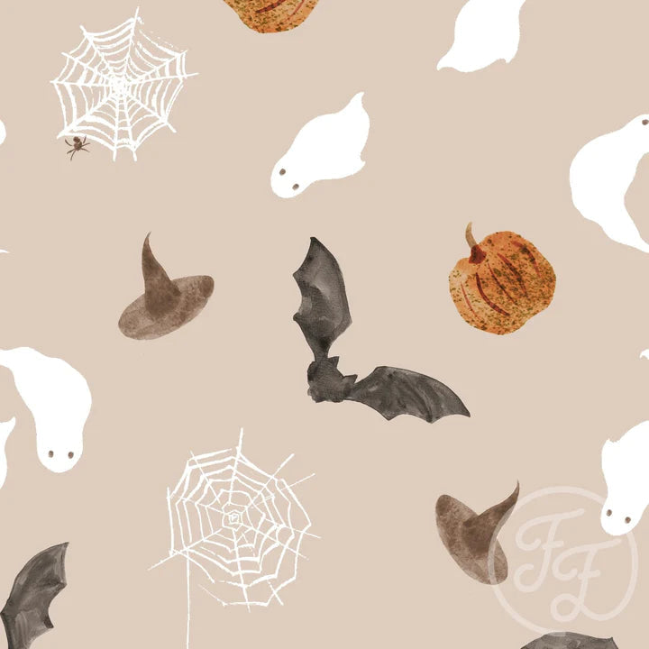 Halloween jersey outlet fabric