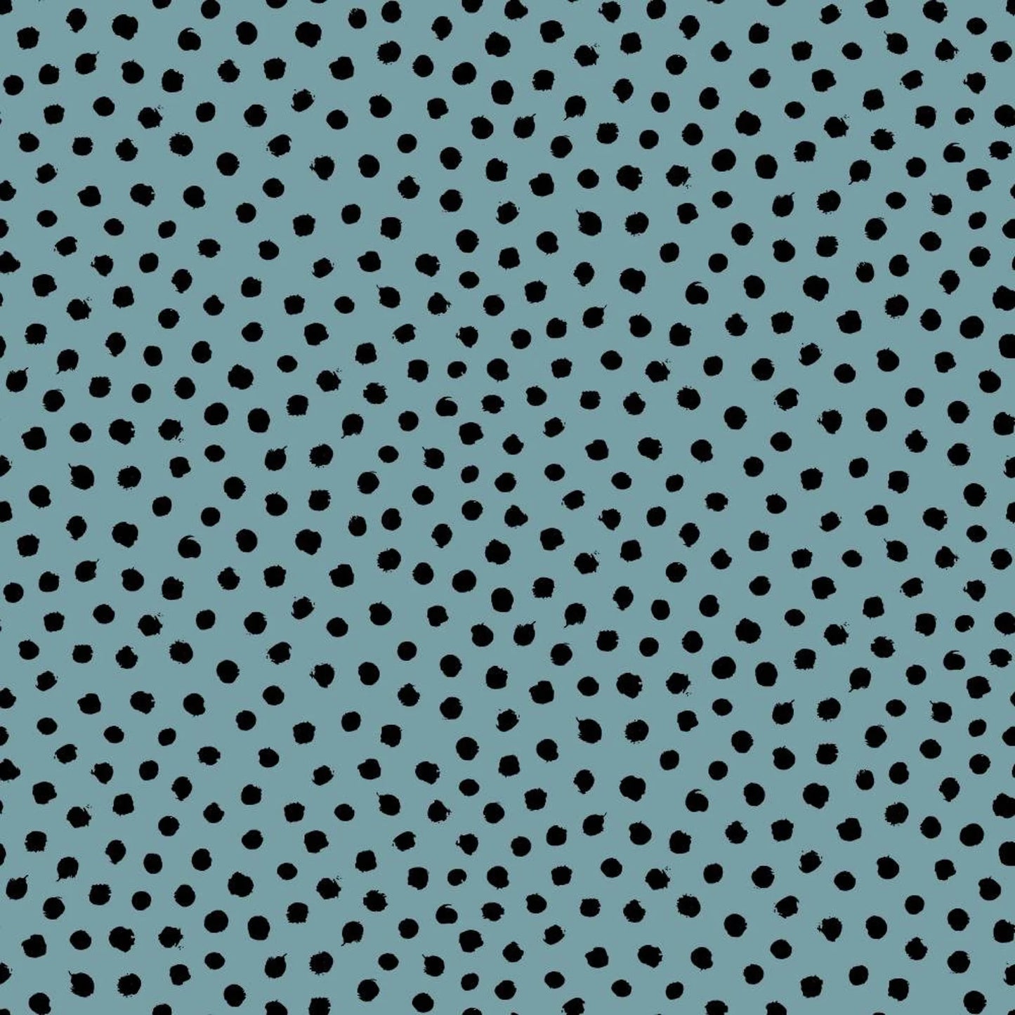 Dots - Light Blue -  GOTS Certified Organic Cotton Jersey Knit