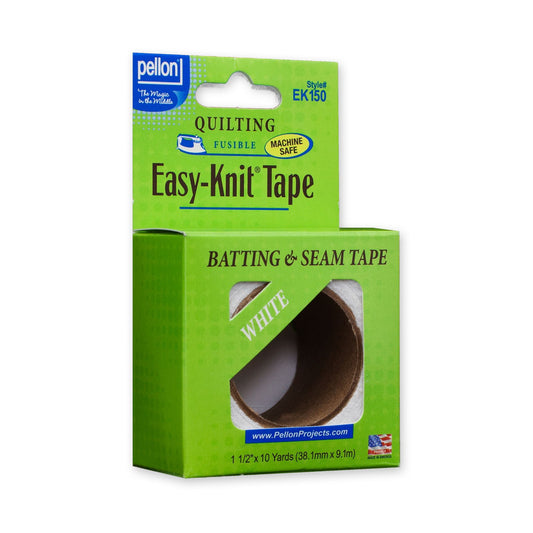 Pellon Easy-Knit Tape Fusible Stabilizing Seam Tape - EK150 -  1-1/2" x 10 Yards