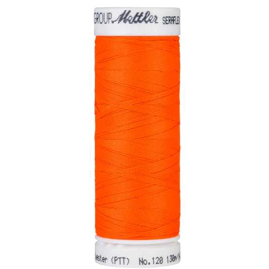 Seraflex - Mettler - Stretch Thread - For Stretchy Seams - 130 Meters - Vivid Orange